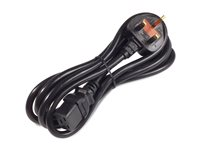 APC - Strömkabel - IEC 60320 C19 till BS 1363A (hane) - 2.44 m - svart - för P/N: SMT2200I-AR, SMT2200R2I-AR, SMT3000I-AR, SMT3000R2I-AR, SMX3000HVTUS, SRT10RMXLIX806 AP9895