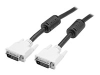 StarTech 3m DVID Dual Link Cable M/M - DVI-kabel - dubbel länk - DVI-D (hane) till DVI-D (hane) - 3 m - svart DVIDDMM3M