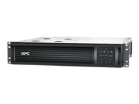 APC Smart-UPS 1000VA LCD RM - UPS (kan monteras i rack) - AC 120 V - 700 watt - 1000 VA - 1-fas - USB - utgångskontakter: 6 - 2U - svart - APC Take-Back - med APC SmartConnect - för P/N: AR4012A, AR4017A, AR4032A, AR4038LA, NBPD0150 SMT1000RM2UC