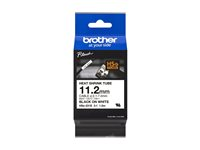 Brother HSe-231E - Svart på vitt - Rulle (1,12 cm x 1,5 m) 1 kassett(er) hängande låda - rörtejp för värmekrympning - för P-Touch PT-D800W, PT-E550WVP HSE231E