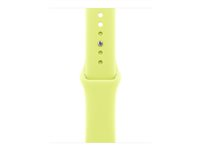 Apple - Band för smart klocka - 40mm - storlek M/L - neongul - för Watch Hermès Series 12, Hermès Series 9, SE 3, Series 10, Series 11, Series 12, Series 9 MFFU4ZM/A