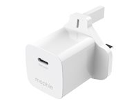mophie essentials - Strömadapter - 30 Watt - PD (USB-C) - vit 409915584