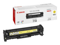 Canon 718 Yellow - Keltainen - alkuperäinen - väriainekasetti malleihin ImageCLASS LBP7200; i-SENSYS MF8330, MF8350; Laser Shot LBP-7200; Satera MF8330, MF8350 2659B002