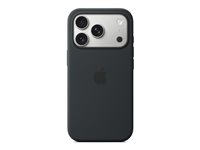 Apple - Skydd för mobiltelefon - MagSafe-kompatibilitet - silikon - svart - för iPhone 17 Pro MGFK4ZM/A