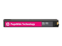 HP 973X - Tuottoisa - magenta - alkuperäinen - PageWide - mustepatruuna malleihin PageWide Managed P55250; PageWide Pro 452, 477, 552, 577, MFP 477 F6T82AE