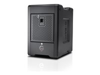 SanDisk Professional G-RAID SHUTTLE 4 - Kiintolevyasemaryhmä - 96 Tt - 4 telineet - HDD 96 Tt x 4 - Thunderbolt 3, USB 3.2 Gen 1 (ulkoinen) SDPH34H-096T-MBAAB