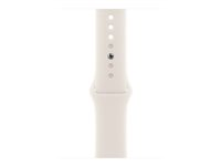 Apple - Klockrem för smart klocka - 46mm - storlek S/M - starlight - för Watch Hermès Series 12, SE 3, Series 10, Series 11, Series 12, Ultra 3, Ultra 4 MXM63ZM/A