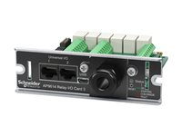 APC Network Management Card - Adapter för administration på distans - SmartSlot - 10/100 Ethernet x 2 + torr kontakt - för P/N: SRT6KRMXLIM, SURT5000XLIX438 AP9614
