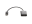 HP - DisplayPort-adapter - enkel länk - DisplayPort (hane) till DVI-D (hona) - 19 cm - sprintlåsning