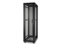 APC NetShelter SV - Rack skåp - svart - 42U - 19" - för P/N: SMTL1500RM3UC, SMTL1500RMI3UC, SMX2KR2UNCX145, SRTL3KRM1UC, SRTL3KRM1UNC AR2401