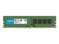 Crucial - DDR4 - moduuli - 8 Gt - DIMM 288 nastaa - 2400 MHz / PC4-19200 - CL17 - 1.2 V - puskuroimaton - non-ECC CT8G4DFS824AT