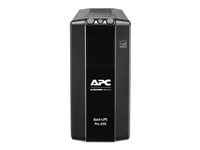 APC Back-UPS Pro BR650MI - UPS - Vaihtovirta 230 V - 390 watti(a) - 650 VA - USB - lähtöliittimet: 6 - musta BR650MI