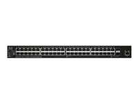 Cisco 550X Series SG550XG-48T - Kytkin - L3 - Hallinnoitu - 46 x 10GBase-T + 2 x 10 Gigabit SFP+ yhdistelmä - työpöytä, telineeseen asennettava SG550XG-48T-K9-EU