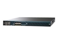 Cisco 5508 Wireless Controller - Enhet för nätverksadministration - 8 portar - 500 MAP (hanterade åtkomstpunkter) - 1GbE - 1U AIR-CT5508-500-K9