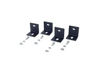 APC Bolt Down Kit - Sats för fastskruvning av rack - svart - för P/N: NBPD0150, SMX2KR2UX145, SMX3KR2UNCX145, SRT5KRMXLT-A, SRT6KRMXLT-A, SRT8KRMXLT-A AR7701