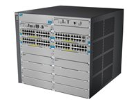 HPE 8212-92G-PoE+/2XG-SFP+ v2 zl Switch - Switch - L4 - Administrerad - 92 x 10/100/1000 + 2 x 10 Gigabit SFP+ - rackmonterbar - PoE - med HP E8200 zl Switch Premium License J9639A#ABB