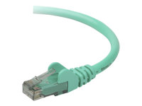 Belkin - Patch-kabel - RJ-45 (hane) till RJ-45 (hane) - 1 m - UTP - CAT 5e - formpressad, hakfri - grön - för Omniview SMB 1x16, SMB 1x8; OmniView SMB CAT5 KVM Switch A3L791B01M-GRNS
