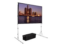 Da-Lite Fast-Fold Deluxe Screen System Wide Format - Projektorduk - 123" (312 cm) - 16:10 - Da-Mat 38305