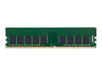 Kingston - DDR4 - moduuli - 16 Gt - DIMM 288 nastaa - 3200 MHz / PC4-25600 - CL22 - 1.2 V - puskuroimaton - ECC malleihin Lenovo ThinkStation P350 30E3, 30E4, 30E5, 30E6, 30EF, 30EG, 30EH, 30EJ KTL-TS432E/16G