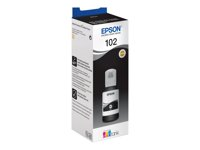 Epson 102 - 127 ml - svart - original - bläcktank - för EcoTank ET-15000, 2750, 2751, 2756, 2850, 2851, 2856, 2955, 3850, 4750, 4850, 4856, 4951 C13T03R140