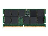 Kingston - DDR5 - moduuli - 16 Gt - 262-nastainen SO-DIMM - 4800 MHz / PC5-38400 - CL40 - 1.1 V - puskuroimaton - on-die ECC KSM48T40BS8KM-16HM