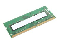 Lenovo - DDR4 - moduuli - 8 Gt - SO-DIMM 260-pin - 3200 MHz / PC4-25600 - puskuroimaton - non-ECC - Campus malleihin K14 Gen 1; ThinkBook 14 G5 IRL; ThinkCentre neo 50q Gen 4; ThinkPad E14 Gen 3; E14 Gen 5 4X71D09532