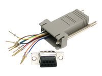 C2G - Seriell adapter - RJ-45 (10 pin) (hona) till DB-9 (hona) - grå 81554