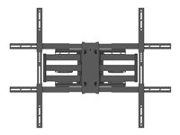 Multibrackets M Flexarm Pro Extenderkit - Koukku malleihin litteä paneeli - musta -näytön koko: 50"-95" -kiinnitysliitäntä: 1200 x 900 mm - seinään asennettava 7350073735501