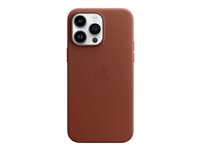 Apple - Skydd för mobiltelefon - med MagSafe - läder - umber - för iPhone 14 Pro Max MPPQ3ZM/A