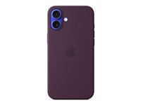 Apple - Skydd för mobiltelefon - MagSafe-kompatibilitet - silikon - plommon - för iPhone 16 Plus MYYD3ZM/A