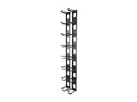 APC - Rackpanel för kabelhantering - svart - för P/N: SMTL2K2RM2UCLNC, SMTL3KRM2UCLNC, SRT5KRMXLT-A, SRT6KRMXLT-A, SRT8KRMXLT-A AR8442