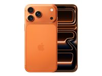 Apple iPhone 17 Pro Max - 5G smartphone - dual-SIM / Internminne 512 GB - OLED-skärm - 6.9" - 2868 x 1320 pixlar (120 Hz) - 3 st. bakre kameror 48 MP, 48 MP, 48 MP - front camera 18 megapixlar - kosmisk orange MFYT4QN/A
