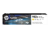 HP 982X - 114 ml - Tuottoisa - keltainen - alkuperäinen - PageWide - mustepatruuna malleihin PageWide Enterprise Color Flow MFP 785; PageWide Managed Color E75160, MFP P779 T0B29A