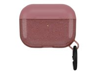 OtterBox Ispra Series - Kotelo langatttomille kuulokkeille - polykarbonaatti, sinkkilejeerinki, termoplastinen elastomeeri (TPE) - infinity pink malleihin Apple AirPods Pro 77-65500
