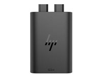 HP GaN USB-C Laptop Charger - Verkkosovitin - Vaihtovirta 115/230 V - 65 watti(a) - lähtöliittimet: 2 - Eurooppa 600Q8AA#ABB
