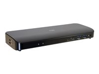 C2G - Telakointiasema - USB-C / Thunderbolt 3 - HDMI, Thunderbolt - 1GbE - 135 watti(a) 80933