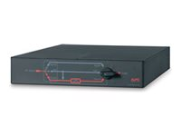 APC Service Bypass Panel - Förbikopplare (kan monteras i rack) - AC 100/120 V - utgångskontakter: 1 - 2U - 19" - svart - för P/N: SRTL2K2RM1UWC, SRTL2K2RM1UWNC, SRTL5KRM2UI-HW, SRTL5KRM2UT-5KRMTF, SRTL5KRM2UT-5KTF SBP3000