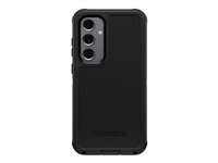 OtterBox Defender Series - Baksidesskydd för mobiltelefon - silikon - svart - för Samsung Galaxy S24 FE 77-97095