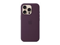 Apple - Skydd för mobiltelefon - MagSafe-kompatibilitet - silikon - plommon - för iPhone 16 Pro MYYM3ZM/A