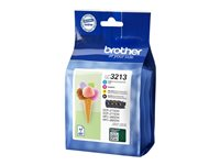 Brother LC3213 - 4-pack - svart, gul, cyan, magenta - original - bläckpatron - för Brother DCP-J772DW, DCP-J774DW, MFC-J890DN, MFC-J890DW, MFC-J890DWN LC3213VALDR