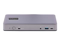StarTech.com USB-C Docking Station - Multi Monitor HDMI/DP/DP Alt Mode USB-C Dock - 3x 4K30 / 2x 4K60 - 7-Port USB Hub - 60W Power Delivery - GbE - 3.5mm Audio - Works With Chromebook certified - Dockningsstation - USB-C / Thunderbolt 3 / Thunderbolt 4 - 2 x HDMI, 2 x DP, USB-C - 1GbE - 60 Watt DK31C3MNCRUE