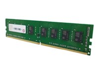 QNAP - I0 version - DDR4 - module - 8 Go - DIMM 288 broches - 3200 MHz / PC4-25600 - 1.2 V - mémoire sans tampon - ECC - pour QNAP TVS-h1288X, TVS-H1688X RAM-8GDR4ECI0-UD-3200