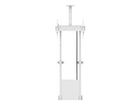 Multibrackets M Motorized Floormount - Teline - moottorikäyttöinen malleihin LCD-tv / kamera - valkoinen -näytön koko: 32"-80" - lattialla seisova 7350073738076