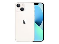 Apple iPhone 13 mini - 5G smartphone - dual-SIM / Internminne 512 GB - OLED display - 5.4" - 2340 x 1080 pixlar - 2 bakre kameror 12 MP, 12 MP - front camera 12 MP - starlight MLKC3QN/A