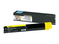 Lexmark - Erittäin tuottoisa - keltainen - alkuperäinen - väriainekasetti LCCP malleihin Lexmark C950DE, C950dte C950X2YG