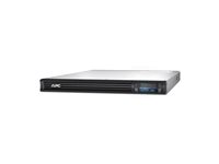 APC Smart-UPS 1500 LCD - UPS (kan monteras i rack) - AC 230 V - 1000 watt - 1500 VA - RS-232, USB - utgångskontakter: 6 - 1U - svart - för P/N: AR4018SPX432, AR4024SP, AR4024SPX429, AR4024SPX431, AR4024SPX432, NBPD0150, NBWL0356A SMT1500RMI1U