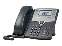 Cisco Small Business SPA 508G - VoIP-telefon - 3-riktad samtalsförmåg - SIP, SIP v2, SPCP - 8 linjer - silver, mörkgrå - återanvänd SPA508G-RF
