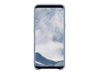Samsung Alcantara Back Cover EF-XG955 - Skydd för mobiltelefon - alcantara - mint - för Galaxy S8+ EF-XG955AMEGWW