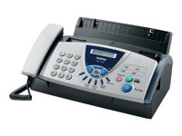 Brother FAX-T104 - Fax/kopiator - svartvit - termisk överföring - 216 mm bred (original) - A4 (media) - 9.6 Kbps FAXT104ZP1