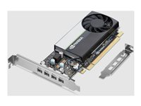 NVIDIA - Grafikkort - T400E - 4 GB GDDR6 - PCIe 3.0 x16 - 4 x Mini DisplayPort - brun låda - för ThinkPad T16 Gen 4 21QN 4X61S79336